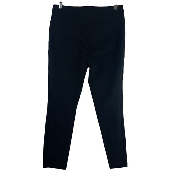 THE ESSENTIAL SLIM BY ANTHROPOLOGIE SIZE 8 BLACK PANTS TROUSER - Picture 2 of 11